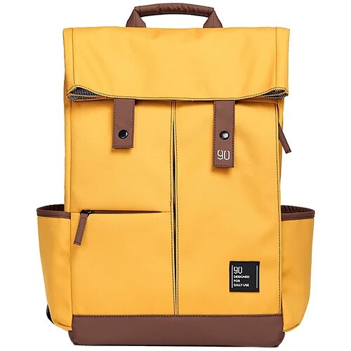 Рюкзак Xiaomi 90 Points Vibrant College Casual желтый, мешок для обуви