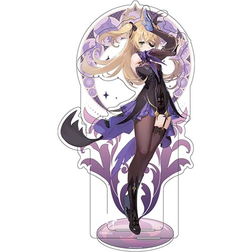 Фигурка miHoYo Monstadt Characters Standee Fischl, 15.5 см плюшевая игрушка genshin impact teyvat zoo тематический фишль themed fischl геншин импакт genshin impact 6975628245666 9 см