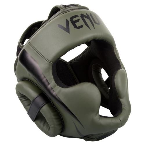 Шлем боксерский Venum Elite Khaki Black (One Size) шлем боксерский venum challenger 2 0 neo black без размера