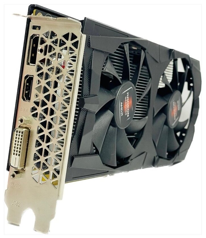 Видеокарта AMD Radeon RX580 8Gb GDDR5 256bit dual fan