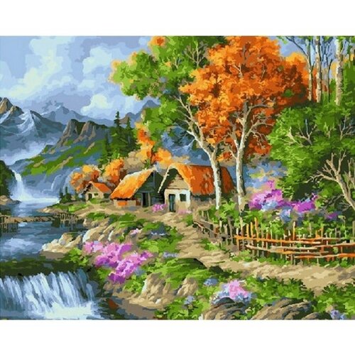 Картина по номерам Осенний пейзаж 40х50 см Art Hobby Home картина по номерам городской пейзаж 40х50 см art hobby home