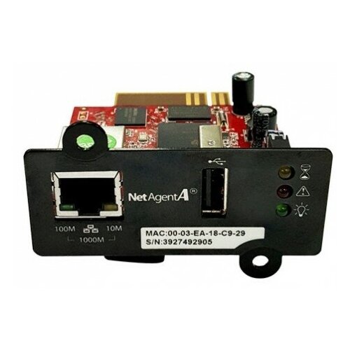 Модуль Powercom DA807 SNMP 1 port + USB (short)