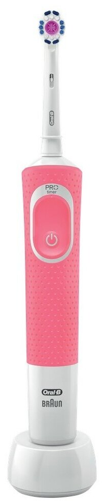 Электрическая зубная щетка Oral-B D100.413.1, CN розовый версия для китайского рынка