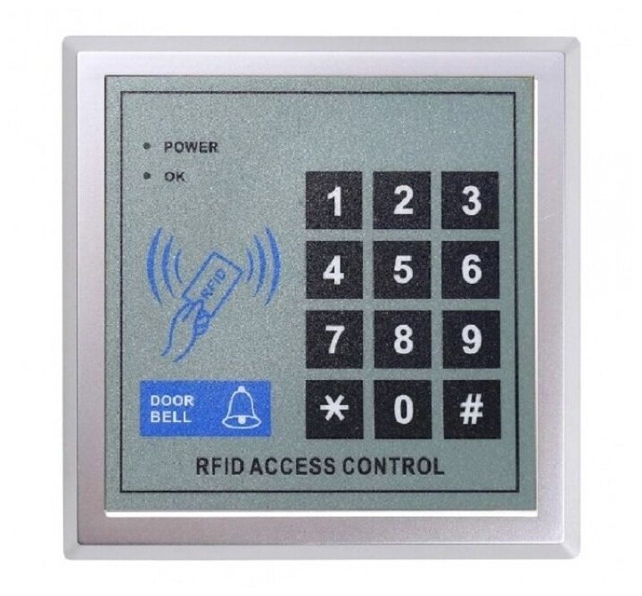 Считыватель RFID меток со встроенной клавиатурой и кнопкой вызова ALFA CK-4.1