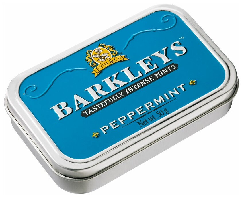 Леденцы Barkleys Mints Перечная мята, 50 г