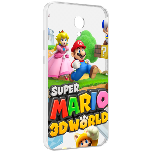 Чехол MyPads Super Mario 3D World для Meizu M6 (M711Q) задняя-панель-накладка-бампер