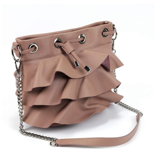 фото Женская кожаная сумка 1911-р хаки decoratta