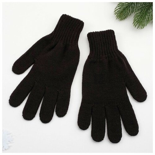 фото Перчатки снежань, размер универсальный, мультиколор, черный