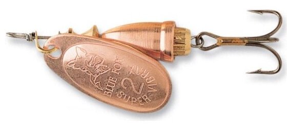 Блесна вертушка Bluefox BF6-C цвет Copper 8см 18гр
