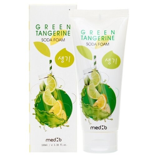 MEDB Green Tangerine Soda Foam Пенка для умывания с экстрактом зеленого мандарина и содой пенка для умывания с экстрактом зеленого мандарина и содой green tangerine soda foam 100мл