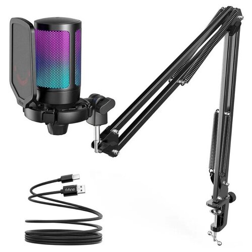 Микрофон Fifine A6T Black 1026300₽