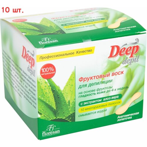 Воск для депиляции Deep depil фруктовый 350г (10 шт.)