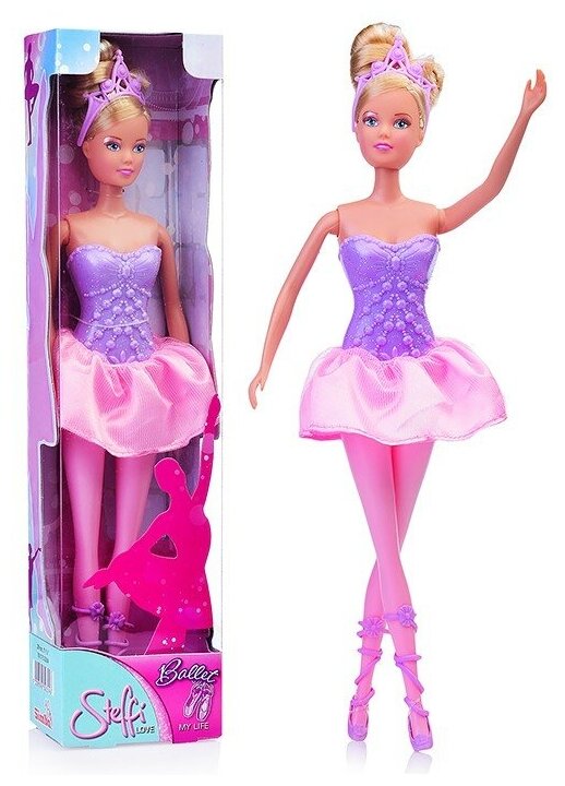 Кукла Simba Штеффи - Балерина в фиолетовой юбке - фото №4