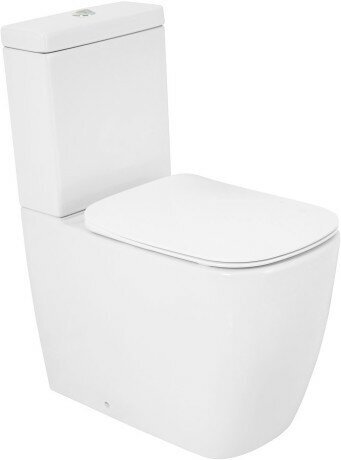 фото Чаша напольного безободкового унитаза Cezares Lux CZR-159-CPR