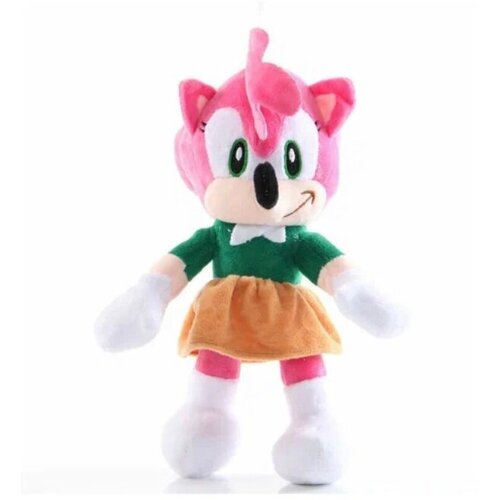 Мягкая плюшевая игрушка Ежиха Эми из мультфильма/видеоигры Sonic Knuckles (Соник) розовая 70 см