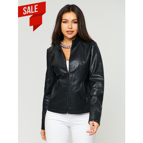 Куртка косуха женская E-Lisman&ZG, размер M(42) цвет черный