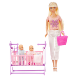 Игровой набор Infanta Valeree кукла с малышами и аксессуарами, 28 см, 348446 - изображение