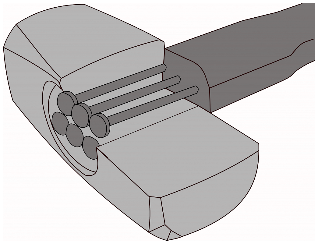 GARWIN INDUSTRIAL 712200-3000 Кувалда Garwin MONOLITH, обрезиненная рукоятка, 3 кг - фотография № 6