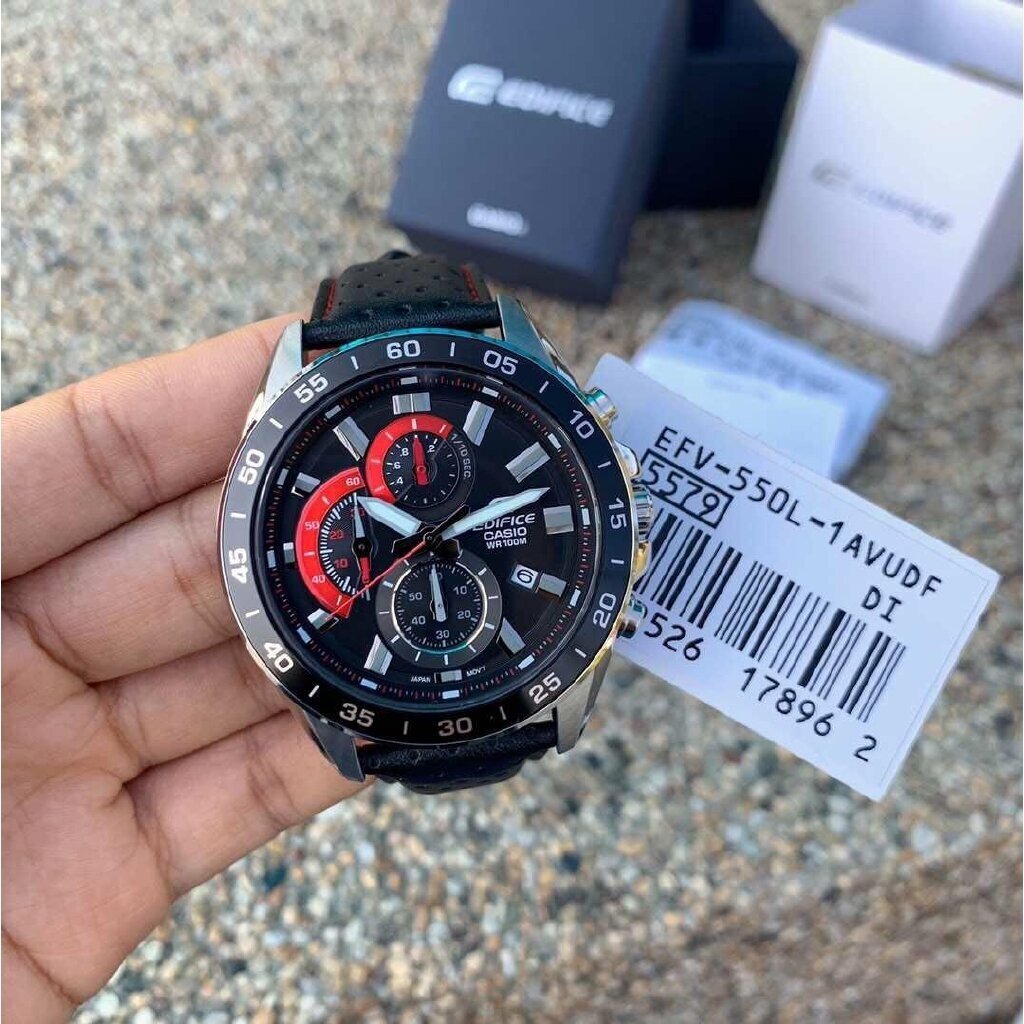 Наручные часы CASIO Edifice, черный — фото 1