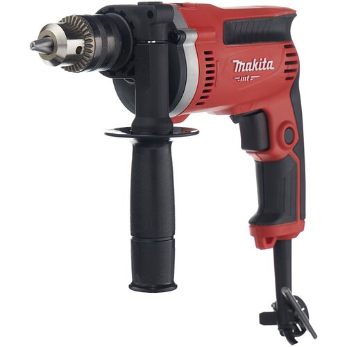 Ударная дрель Makita M8100, 710 Вт, без аккумулятора красный/черный ударная дрель hammer udd710a 710 вт без аккумулятора