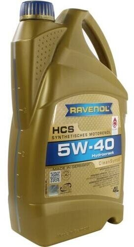 Моторное масло Ravenol HCS 5W-40 4L