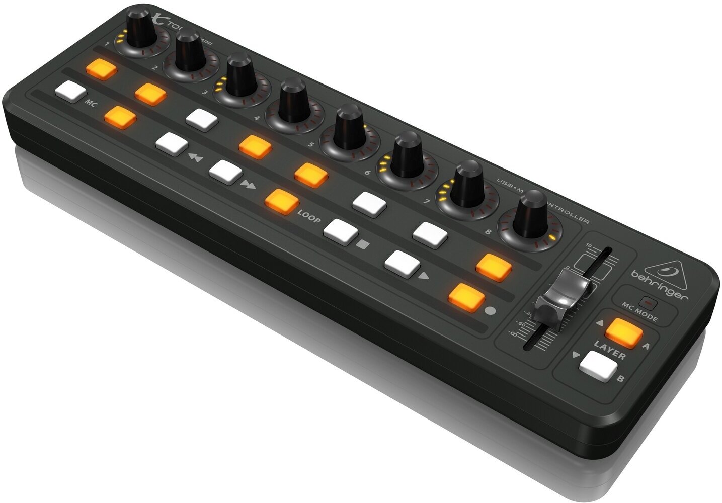 Behringer X-Touch Mini миниатюрный USB- контроллер