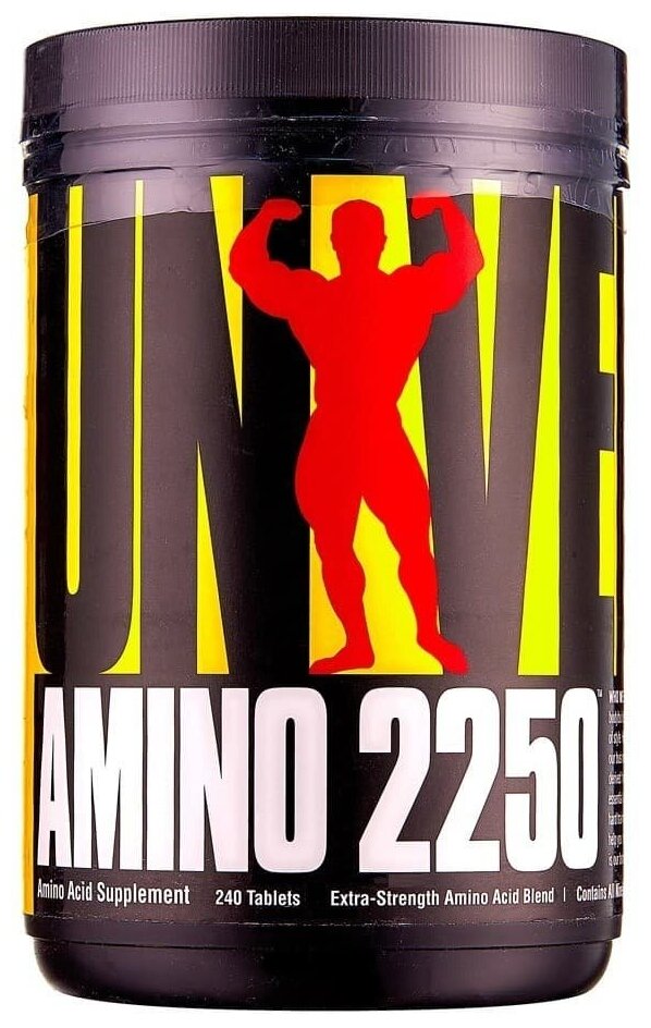 Аминокислотный комплекс Universal Nutrition Amino 2250, нейтральный, 240 шт.