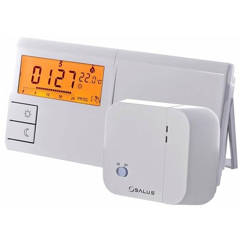 Терморегулятор SALUS Controls 091FLRF белый терморегулятор salus controls pc11 серый