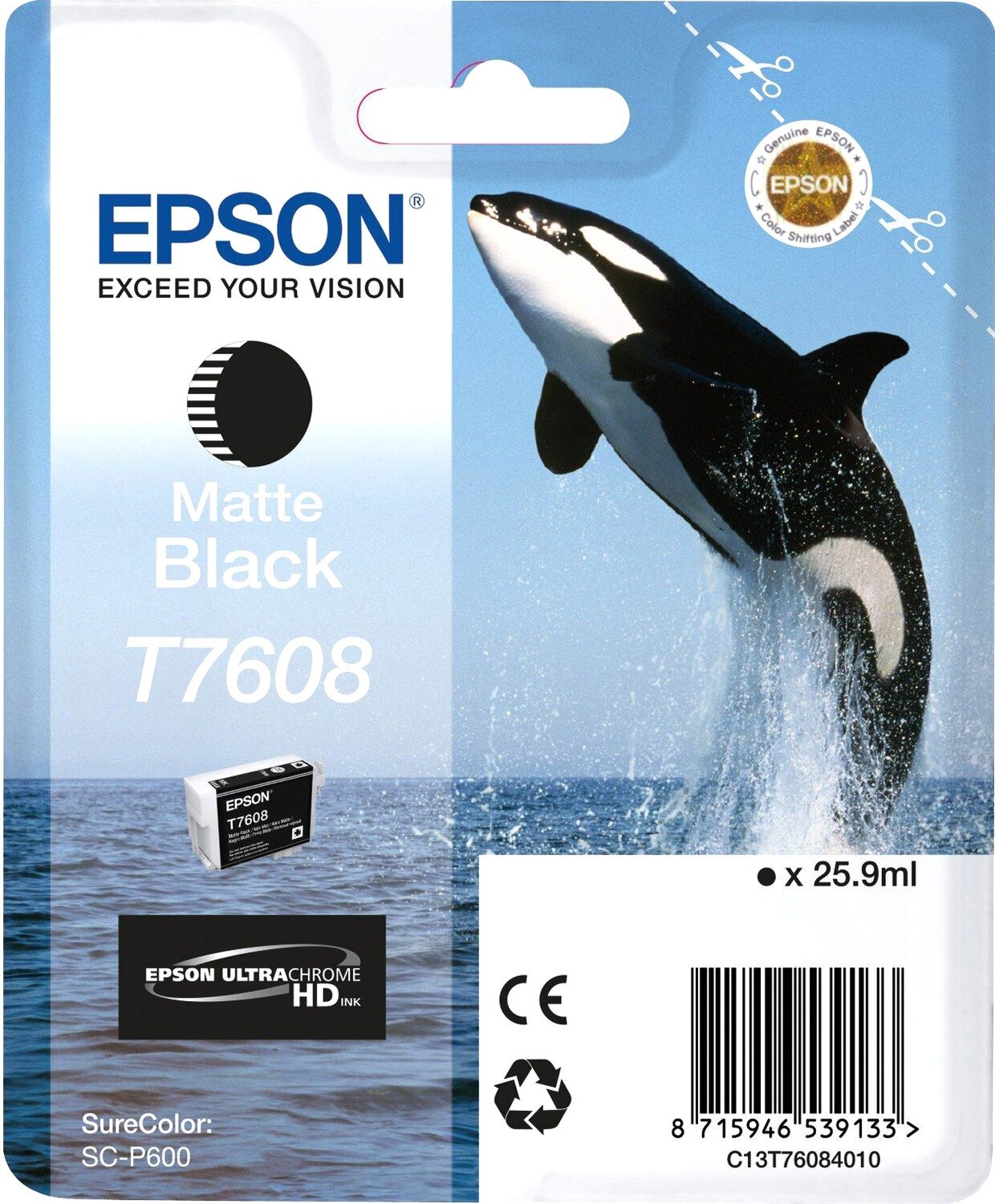 Картридж Epson SureColor SC-P600 Matte Black