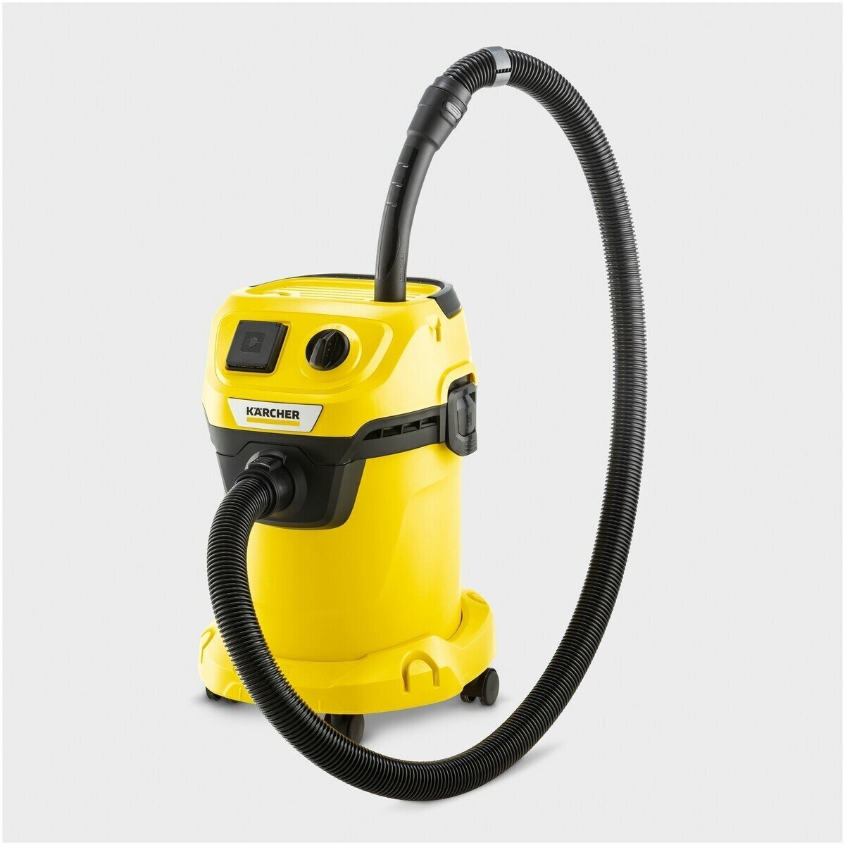 Строительный пылесос Karcher WD 3 P V-17/4/20 Workshop желтый (1.628-175.0) - фото №6