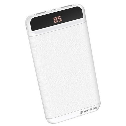 Универсальный дополнительный аккумулятор BOROFONE BT29 Vigor mobile power bank 10000 mAh белый 195900₽