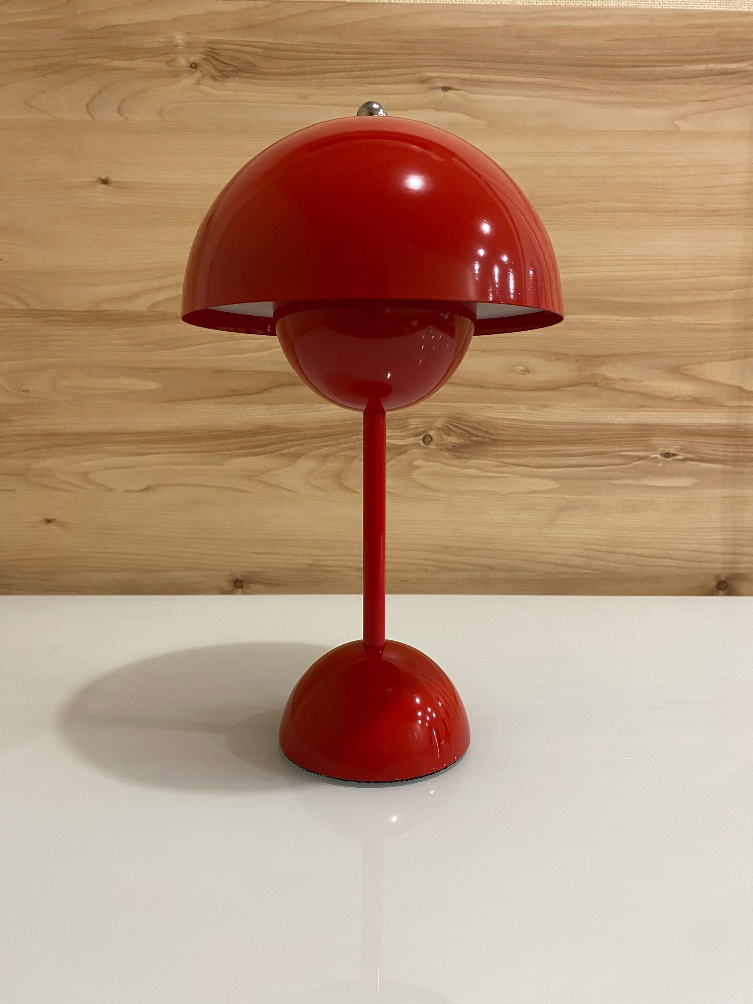 Лампа настольная светодиодная беспроводная LevelDesk SNR, красный - фотография № 6