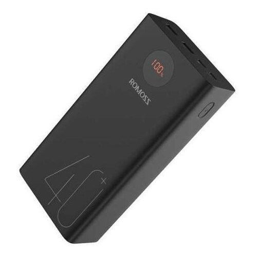 Внешний аккумулятор Power Bank Romoss 40000мAч черный 599000₽