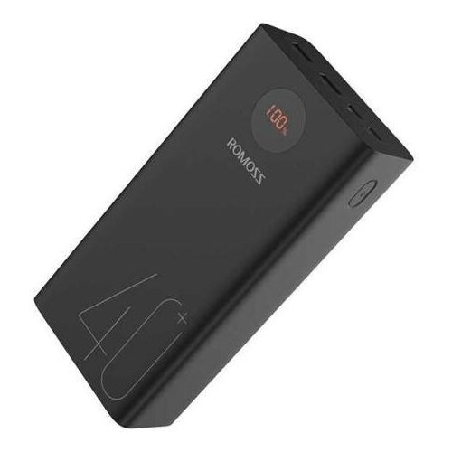 Внешний аккумулятор (Power Bank) Romoss, 40000мAч, черный