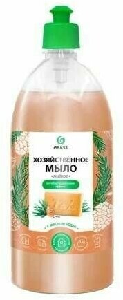 Milana Хозяйственное жидкое мыло с маслом кедра с дозатором, 1 л