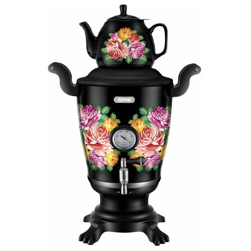 Самовар эл 4л 2300Втс керам завароччайником гжель Яромир ЯР-1801 765200₽
