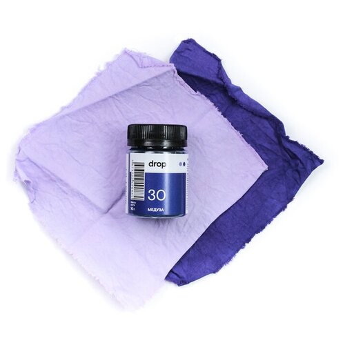 Краситель для ткани Dropcolor в технике тай-дай, 50 гр, цвет 30 Медуза