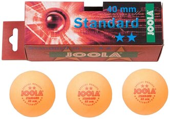 Набор для настольного тенниса Joola Standard из 3 мячей желтый