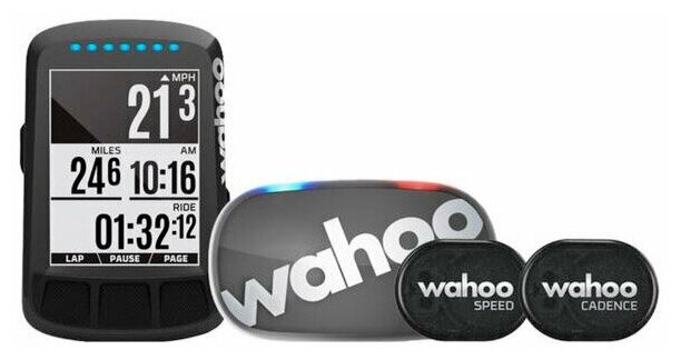 Велокомпьютер Wahoo ELEMENT BOLT GPS TICKR + RPM (WFCC3B2)