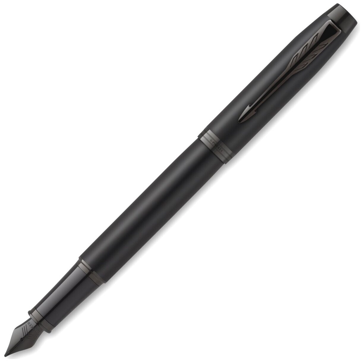 Parker IM Achromatic - Matt Black, перьевая ручка, F