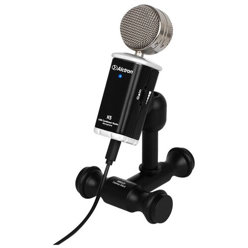 Микрофон проводной Alctron K5, разъем: USB, черный микрофон студийный конденсаторный beyerdynamic mc 930