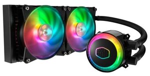 Система охлаждения жидкостная Cooler Master ML240R RGB Intel LGA 775 Intel LGA 1155 Intel LGA 1156 Intel LGA 1366 AMD AM2 AMD AM2+ AMD AM3 AMD AM3+ In