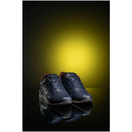 Кроссовки Millioner, полнота 7, размер 41, синий кроссовки мужские из натуральной кожи на шнуровке мягкая подошва повседневная обувь для вождения уличная обувь весна осень
