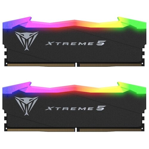 Оперативная память Patriot Memory Viper Xtreme 5 RGB 32 ГБ (16 ГБ x 2 шт.) DDR5 8000 МГц DIMM CL38 PVXR532G80C38K