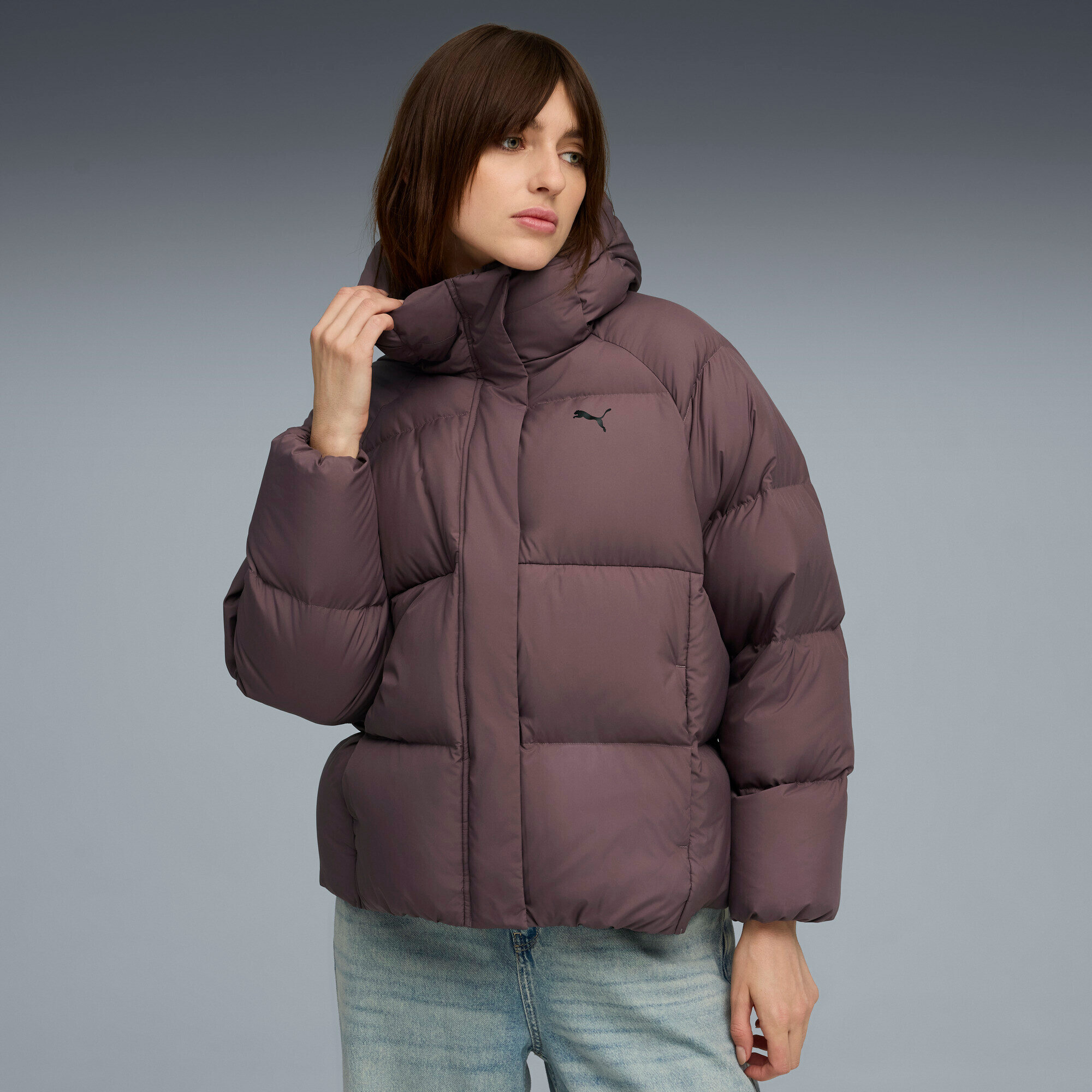 Куртка PUMA размер M фиолетовый