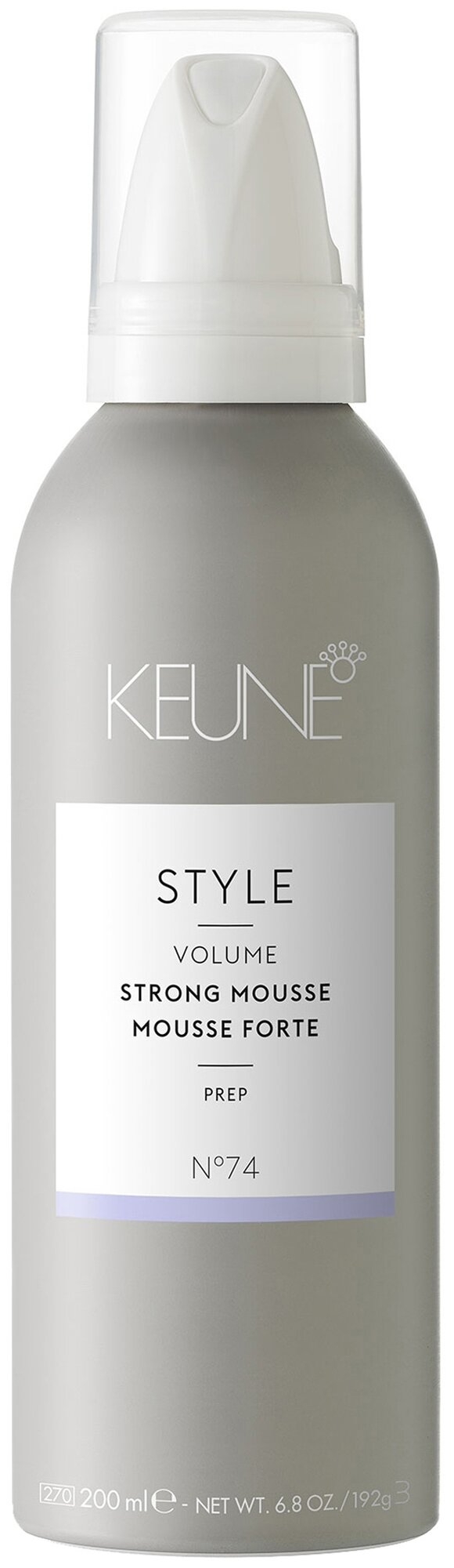 Keune мусс Style Volume Strong Mousse, 200 мл