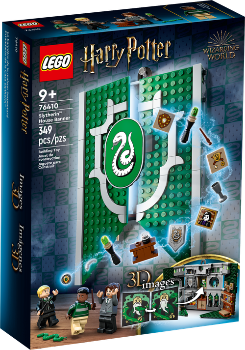 Конструктор LEGO Harry Potter 76410 Знамя факультета Слизерин Slytherin House Banner, 349 дет.