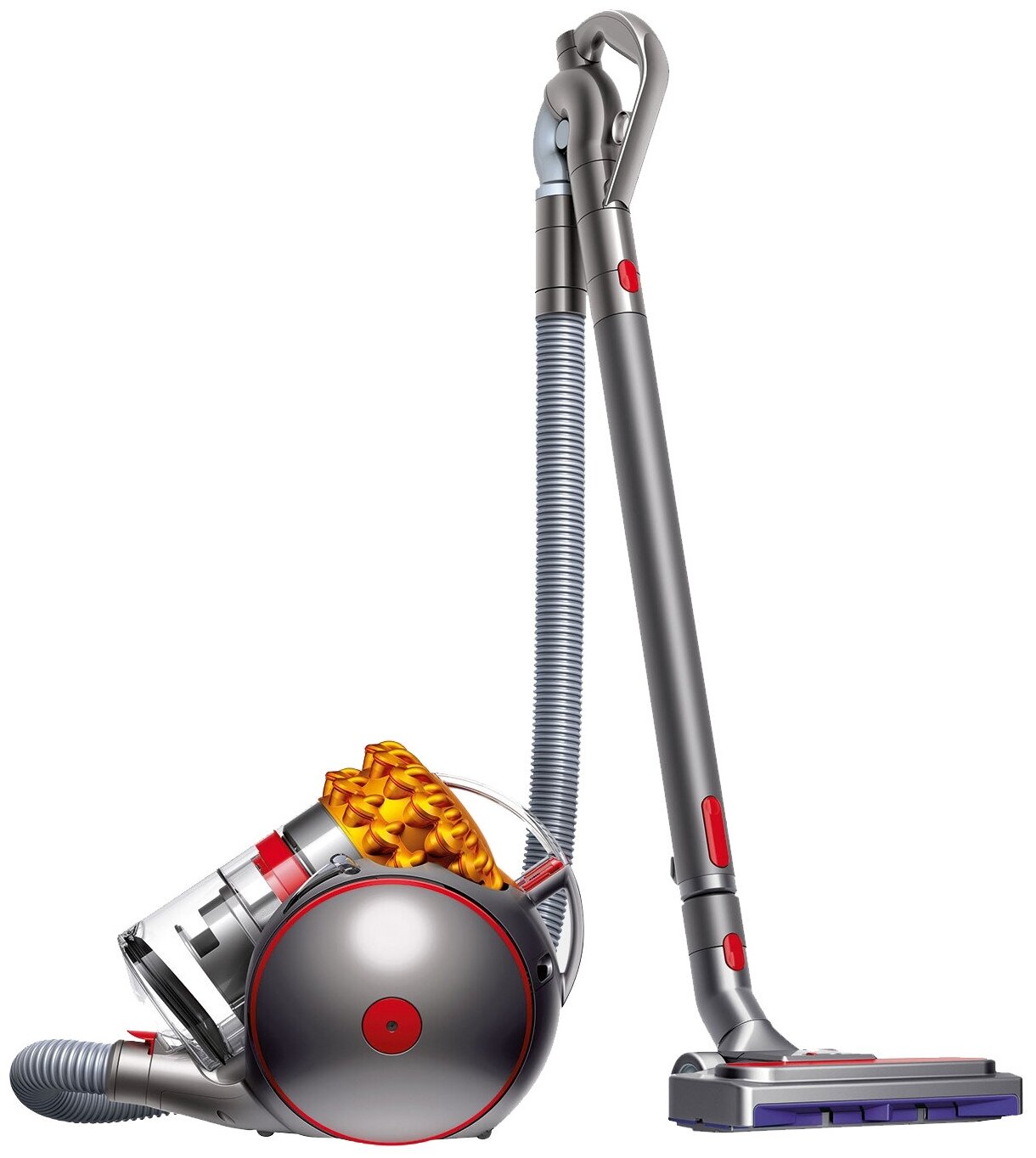 Пылесос Dyson Cinetic Big Ball Multifloor 2, серый/оранжевый