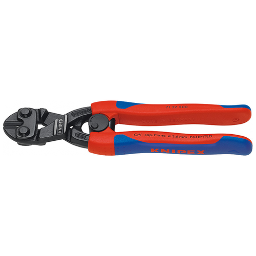 Болторезы Knipex 71 32 200 200 мм красный/синий болторезы knipex 71 01 250 250 мм красный