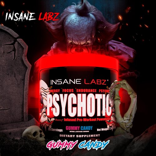 Insane Labz Psychotic 35serv (Gummy candy)